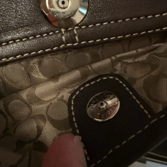 Vintage Y2K 2003 Coach Soho Ergo - Suede Leather - Picture 7 of 9